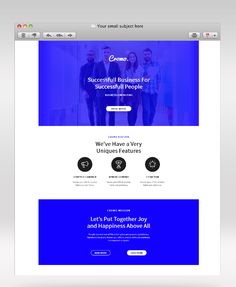 an image of a website page with blue and white colors