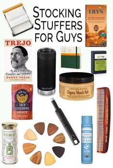 the top ten stocking stuff items for guys to use in their hair and beard care products