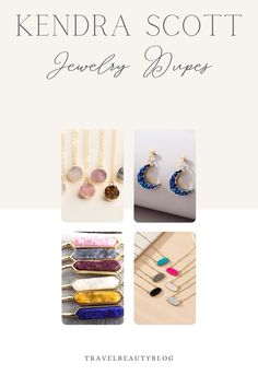 The ultimate guide to Kendra Scott dupe jewelry for less! Necklaces, rings and bracelets that look identical Look Alike