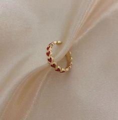 Wedding Preppy, Heart Ring Gold, Rings Set For Women, Cute Love Heart, Couple Cute, Preppy Jewelry, Dope Jewelry