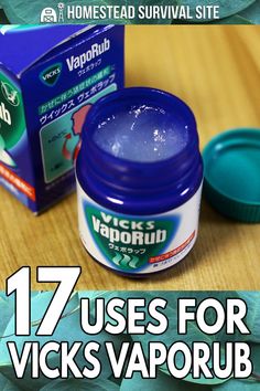 While most people use Vicks VapoRub when they have a cold, there are many other uses you might not know about. Some of these may surprise you. #homesteadsurvivalsite #vicks #vicksvaporub #frugal #repurpose Vicks Vapor, Vicks Vaporub Uses, Uses For Vicks, Vapor Rub, Healthy Diet Tips