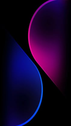 an abstract background with blue and pink shapes in the center, on a black background