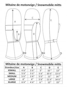 the size and measurements of an oven mitt