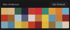 an image of a color scheme with different colors