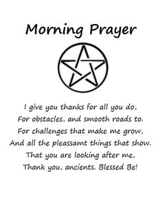 Which Craft Spells, Witchy Prayers, Prayer Morning, White Magic Spells, Witchcraft Spells For Beginners, Luck Spells, Witch Spirituality