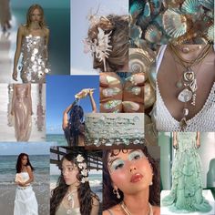 Mermaid Winter Outfit, Mermaidcore Winter Outfit, Siren Outfit Aesthetic, Mermaid Costume Aesthetic, Mermaid Photoshoot, Sirens Fashion, Autumn Core, Siren Aesthetic