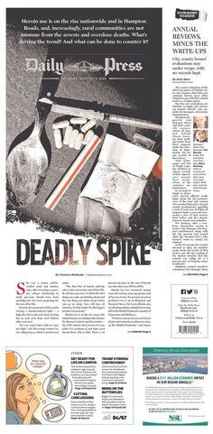 an article in the news about deadly spike