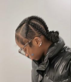 Protective Style Braids, Quick Braids, Blow Dry Hair, Braided Bun Hairstyles