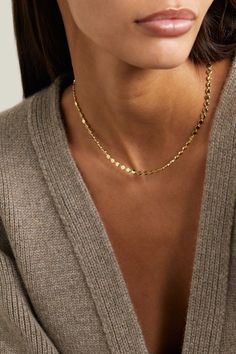 Jennifer Meyer's designs are meticulously handcrafted by master goldsmiths. This necklace is cast from polished 18-karat gold and has mini circular chain links. The short 15-inch length makes it ideal for layering with longer styles. Gold Coin Choker, Coin Choker, Gold Circle Necklace, Jennifer Meyer Jewelry, Jennifer Meyer, Luxury Women Fashion, Emerald Necklace, Chain Links, Gold Coin