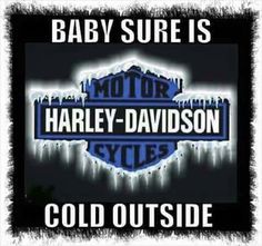 the baby sure is harley davidson cycle logo