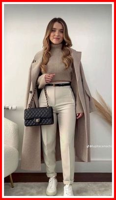 Winter Fashion Outfits Casual, Business Casual Outfits For Work, Elegante Casual, Event Outfit, Classy Work Outfits, Stylish Work Outfits, Ținută Casual, Modieuze Outfits, Elegantes Outfit