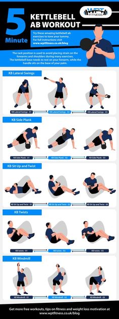 a poster showing how to do an exercise