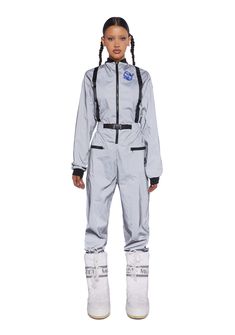 base|silver Astronaut Flight Suit, Intergalactic Costumes, Space Themed Outfits, Space Jumpsuit, Jumpsuit Costume, Astronaut Costume, Halloween Dolls, Alien Costume, Suit Costume