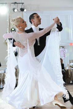 Charlene Proctor and Mikhail Zharinov dance the International standard style at the Grand National Dancesport Championship 2018! Photo credit: Stephen Marino Grand National, Wedding Dress