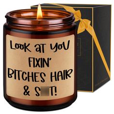 PRICES MAY VARY. New hairdresser gifts; printed with humorous sayings, “look at you fixin’ b hair & s”, our candle makes a congratulations gift for hairdresser; A unique hair stylist gift for daughter, son, niece, sister, brother, classmate or anyone who has recently graduated from cosmetology school Hair stylist gifts for any occasion; Perfect as new salon owner gifts, hair school graduation gifts, newly certified beautician gifts, birthday gifts, Christmas gifts, thank you gifts for hairdresse Cosmetology Graduation, Officiant Proposal, Pastor Gifts, Pastor Appreciation Gifts, Wedding Officiant Gift, Pastor Appreciation, Salon Owner, Funny Thank You, Hairdresser Gift