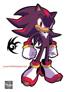 an image of a cartoon character from sonic the hedge