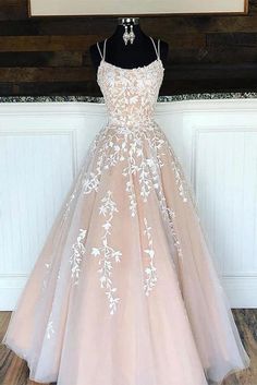 Your Shopping Cart — Bridelily Champagne Prom Dress Long, Ivory Ball Gown, Champagne Prom Dress, Winter Formal Dresses, Spaghetti Strap Prom Dress, Tulle Evening Dress, 파티 드레스, Floor Length Prom Dresses, Cute Prom Dresses