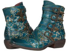 L'Artiste by Spring Step Rodeha | Zappos.com Turquoise Cowboy Boots, L'artiste By Spring Step, Wedding Boots, More Water, Lingerie Accessories, Diy Shoes, Thigh High Boots, Cute Shoes, Product Reviews