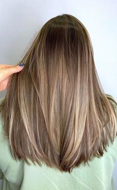 Human Hair Toppers For Thinning Hair| Silk Base | Brown Blonde Balayage | European Hair Check more at https://howcandothis.com/hairstyleideas/human-hair-toppers-for-thinning-hair-silk-base-brown-blonde-balayage-european-hair/ Straight Medium Length Haircut, Brown Ombre Hair, Brown Hair Inspo, Brunette Hair With Highlights, All Of, Brown Hair With Blonde Highlights, Hair Color Light Brown, Brown Hair Balayage, Blonde Hair Inspiration