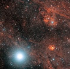 an image of some very pretty stars in the sky