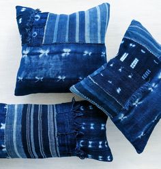 PATCH indigo lumbar throw pillow | touchGOODS Boho Office, Orange Rooms, Indigo Textiles, Tie Dye Crafts, Block Printed Pillows, Reducing Waste, Diy Furniture Renovation, Indigo Colour, Black And White Decor