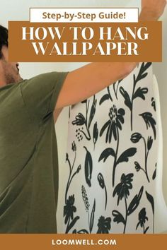 Loomwell peel and stick wallpaper is easy to hang and is an easy DIY Wall Decor project. Hanging our removable wallpaper is easy with our step by step tutorials. Our wallpaper is easy to install so you can enjoy updated room decor throughout your home. Watch our step-by-step video for a tutorial or read through our in-depth guide about hanging peel and stick wallpaper.