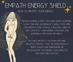 Empath Energy, Energy Shield, Art Spirituality, Intuitive Empath, Protect Your Energy