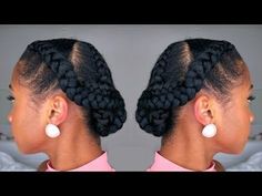 Hairstyle 90s, Back Hairstyle, Cabello Afro Natural, Nails Styles, Hairstyle Youtube, Types Of Braids, Protective Hairstyle, Pelo Afro