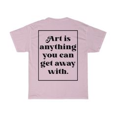 We make all our products with a lot of love, trying to share the love we have for music, painting and art, and making them beautiful things that you can take everywhere with you. 🌹 High-quality classic cut t-shirt with crew Neck. The model is 170 cm and wears size L. 🎨JOIN US ON INSTAGRAM 🎨 http://instagram.com/granular.t 🏷 PRODUCT DETAILS 🏷 .: Classic fit .: 100% High- Quality Cotton .: Tear away label .: Runs true to size SIZES: 🚧 All our Clothes are unisex. You can find the size chart i Cotton Art With Graphic Print For Artistic Expression, Graphic Design Cotton Art Tee, Relaxed Fit T-shirt With Custom Artwork For Artistic Expression, Artistic Graphic T-shirt, Artsy Cotton Art With Graphic Print, Artistic Cotton Art With Graphic Print, Artistic Cotton Art With Letter Print, Artistic Cotton T-shirt With Text Print, Artistic Graphic Print Art With Relaxed Fit