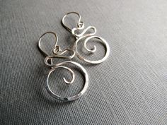 Sterling Silver Swirls