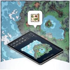 What is MapMe? The Portable Map-Making Tool for Your iPad Battle Map, Virtual Tabletop, Fantasy Battle, Tabletop Rpg, Making Tools, Tabletop Games, Third Party, Dungeons And Dragons, Ios App