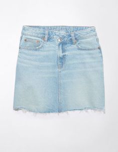 Trendy Jean Skirt, Jean Skirt Outfit, Freshman Outfits, Preppy Pants, Teen Jeans, Jean Skirt Outfits, Jean Skirts, Denim Skirt Outfits, Trendy Jeans