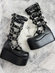 Cross Boots, Platforms Boots, Dr Shoes