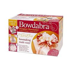 bowdabra disposable bowmaker kit for cake decorating and crafting