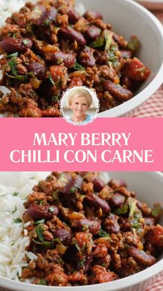 Mary Berry Chilli Con Carne Mince Beef Recipes, Chilli Con Carne Recipe, Carne Recipe, Con Carne Recipe, Minced Beef Recipes, Recipe Crockpot, Meat Dish