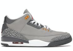 Check out the Jordan 3 Retro Cool Grey (2021) available on @StockX Nike Snkrs, Jordan Model, Red Color Schemes, Jordan 3 Retro, Black Cement, Sneaker Art, Air Jordan 3 Retro, Air Jordan 3, Air Jordan 11