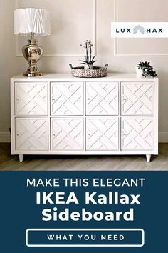 the ikea kallax sideboard hack see how they did it