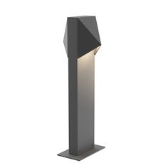 Sonneman - 7325.74-WL - LED Bollard - Triform Compact - Textured Gray Outdoor Dance Floors, Pool Lighting, Led Deck Lighting, Triangular Prism, Led Landscape Lighting, Disk Light, Sonneman Lighting, Geometric Solids, Outdoor Lighting Landscape