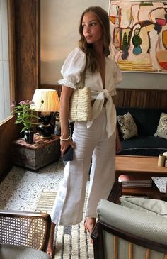 Amalie Moosgaard, Fashion Designer Outfits, High Waisted Linen Pants, Linen Pants Outfit, Outfits Woman, Designer Outfits