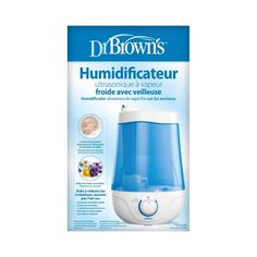 the humidifier is in its packaging