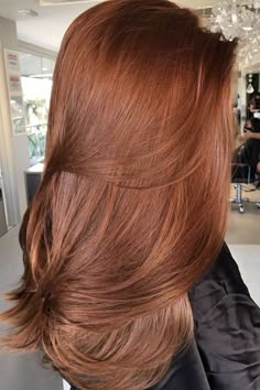 Autumn Hair Color, Copper Brown Hair, Rambut Brunette, Autumn Hair, Copper Hair