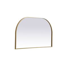 an arched mirror is shown against a white background