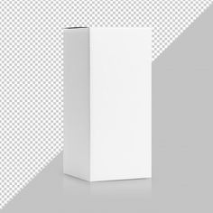 Premium PSD | White box tall shape product packaging in side view mockup Tall Box Packaging, White Box Png, Lightsticks Fanmade, Tumbler Packaging, White Box Packaging, Product Packaging Box, Graphic Design Mockup, White Packaging