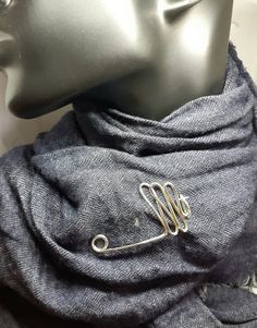 Sterling silver brooch/scarf/shawl/kilt pin 6cm  x 4cm Handmade in Scotland  Comes gift wrapped Handmade Artistic Silver Brooch, Brooch Scarf, Thistle Brooch, Scottish Brooch, Silver Art Nouveau Brooches For Gifts, Silver Brooch Pin, Luxury Silver Art Nouveau Brooch, Kilt Pin, Sterling Silver Brooch