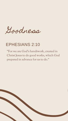 the front cover of an ephesians book with brown swirls and words on it