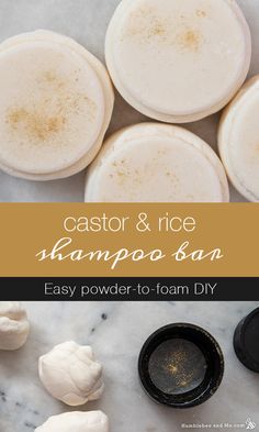 Castor Oil Shampoo Bar Recipe, Rice Shampoo Bar Recipe, Rice Shampoo Bar Diy, How To Make Shampoo Bars, Natural Shampoo Recipes, Diy Shampoo Bar, Castor Oil Shampoo, Shampoo Bar Recipe, Homemade Soap Bars