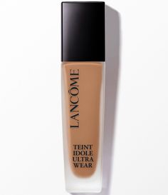 New Teint Idole Ultra Wear is our thinnest most breathable foundation giving you buildable coverage ranging from medium to full with a natural matte finish. Waterproof and sweat and humidity resistant  this foundation delivers up to 24 hours of longwear powered by Advanced Airwear Technology &#x2C; giving you transfer-proof coverage that will last all day and night.Our inclusive shade range is available in up to 50 shades across fair&#x2C; light&#x2C; medium&#x Lancome Teint Idole Ultra Foundation, Lancome Foundation, Lancome Teint Idole Ultra Wear, Waterproof Foundation, Airbrush Foundation, Lancome Makeup, Full Coverage Foundation, Clarifying Shampoo, Skin Care Serum