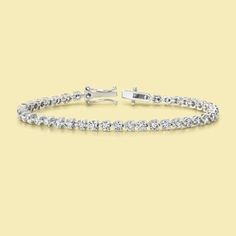 The Naomi Engagement Rings 4 Carat, Timeless Bracelet, Diamond Tennis Bracelet, Bracelet Design, Jewelry Designers, Stone Engagement Rings, Tennis Bracelet Diamond, Jewelry Diamond, Girly Jewelry