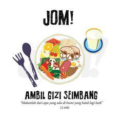 an advertisement for a restaurant called ambi gizi sembang, with a plate of food on it