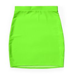 Super stretchy and durable polyester mini skirt. Vibrant, high-quality sublimation print across the front and back. Size range XXS-2XL. A solid color product, as simple as it is, is a very functional choice for almost any product (apparel, cases, home decor, etc). As a shopper, I frequently would like a given product in a given solid color product, but usually the choice of colors is very limited. This is why I decided to launch a series with solid color products. A solid color product, no matte Pixie Aesthetic, Neon Skirt, Summer Mini Skirt, Green Mini Skirt, Pink Skirt, Green Skirt, Skirt Design, Bright Green, Skirts For Sale